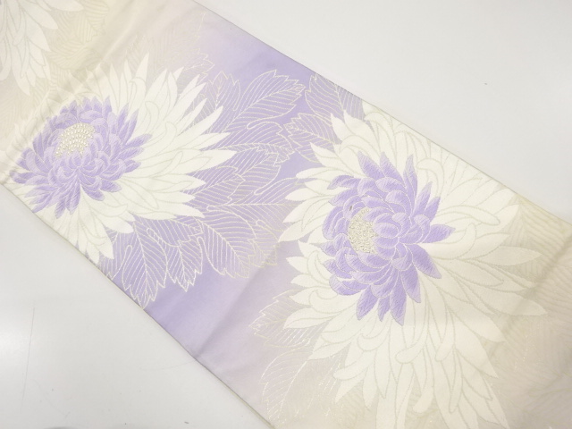 JAPANESE KIMONO / ANTIQUE KIMONO / SILK / WOVEN KIKU